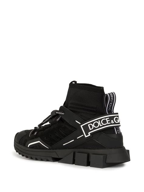 dolce & gabbana sorrento high top trekking sneakers